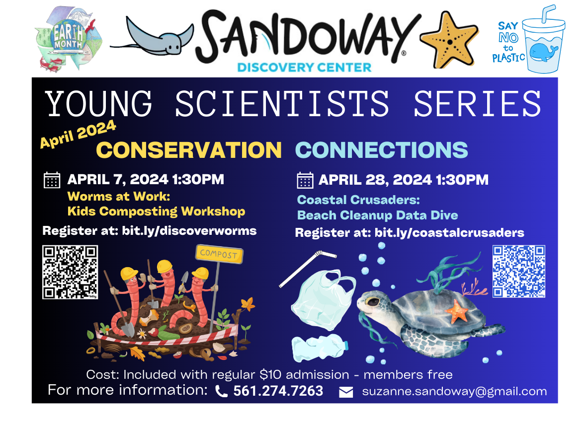 April Young Scientists Series Flyer (100 × 72 mm)